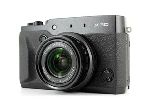 Fujifilm X30 12MP Digital Camera Black - Picture 1 of 4