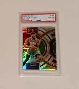 Jayson Tatum,2023-24 Panini Select (Silver) #156..PSA 10, POP:5 - Bild 1 von 2