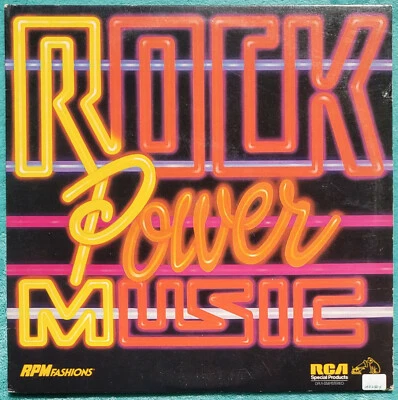 Rock Power Music Compilation LP 1983 Vinyl Album - Triumph, Hall & Oates - Image 1 of 4