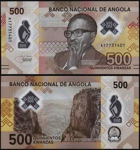 ANGOLA 500 KWANZAS (P NEU) 2020 POLYMER UNC - Bild 1 von 1