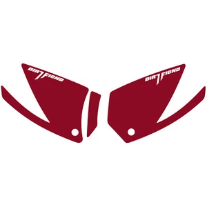 DFR GRIP IT KIT YAMAHA RED FENDER PLAIN RAPTOR700  RAPTOR 700 YAMAHA GRAPHICS - Bild 1 von 3