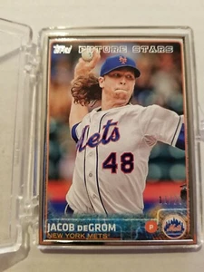 2015 Topps Future Stars Jacob deGrom #129 Silver Framed Parallel 11/20 NY Mets - Picture 1 of 2