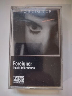 FOREIGNER Inside Information CASSETTE Tape CANADA - Image 1 of 4