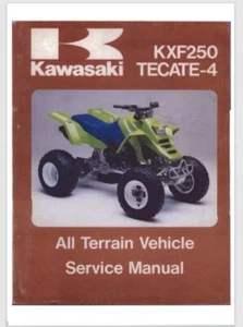 1987 Kawasaki KXF Tecate-4 ATV 4 wheeler Service manual 205 PAGES - Picture 1 of 1