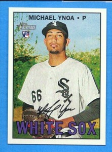 2016 Topps Heritage #632 Michael Ynoa White Sox