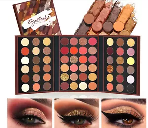EYESEEK Portable Eyeshadow, 60 colors Caramel Macchiato Eye Makeup Palette - Picture 1 of 1
