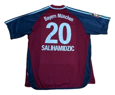 FC Bayern München Trikot Salihamidzic Brazzo 2001/02 Gr. XXL Adidas Opel - Bild 1 von 4