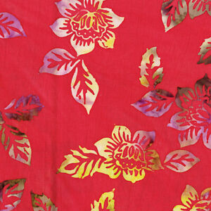 Benartex Bali Hawaii 2 Triple Dyed Cotton Batik Fabric by the Yard