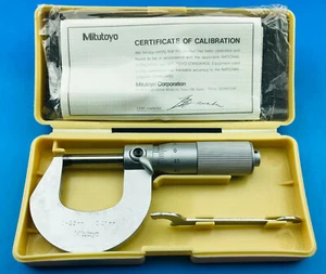 Mitutoyo Outside Micrometer 0-25mm (101-107) - Picture 1 of 2