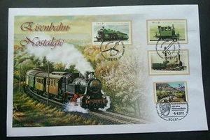 [SJ] Germany Train 2012 Locomotive Railway Transport Vehicle (FDC) *diff PMK - Picture 1 of 5