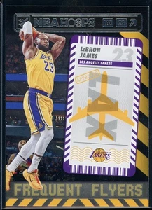 2021-22 Hoops Frequent Flyers #13 LeBron James - Bild 1 von 2