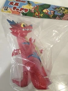 Konatsuyawork Daioh Ryudo Clear Red Dragon Soft Vinyl Figure Negora Konatsu - Picture 1 of 2