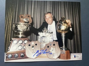 Guy Lafleur signiertes 8x10 Foto - BAS COA - NHL Montreal Canadians Lengend - HOF - Bild 1 von 3