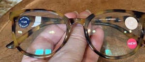 peepers 3268 Creekside Tortoise Blue Light Reading Glasses 1.25 Eyeglasses 54/20 - Picture 1 of 16