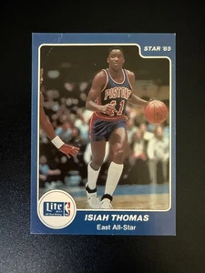 1985 Star Lite All Stars Isiah Thomas (Crease) - Picture 1 of 2