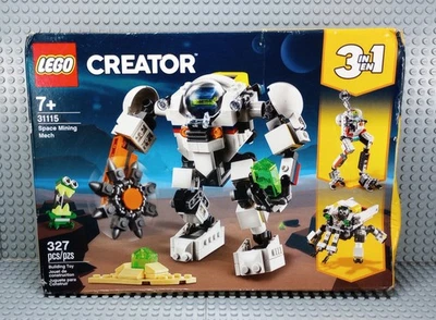 乐高 - 31115 太空采矿机甲 - 全新/已停产 - 3 合 1 - 创作者 - 挤压盒 — 第 1/4 张图片