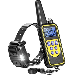 Hunde Erziehungshalsband Wiederaufladbar Wasserdicht Hunde Schockhalsband für Hunde mit Re... - Bild 1 von 7