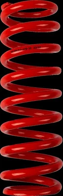 Moose Red Rear Shock Spring 55n/mm Yamaha YZ250 91-21 - Image 1 of 3