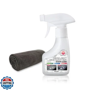 PRAZISCHUTZ Scheinwerferreiniger und Restaurator Spray - stellt Klarheit wieder her, entfernt  - Bild 1 von 5