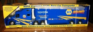 NAPA 2007 Waltrip Race Car Transporter STEEL Semi Truck 1st Gear Toy 2006 Nascar - Picture 1 of 12