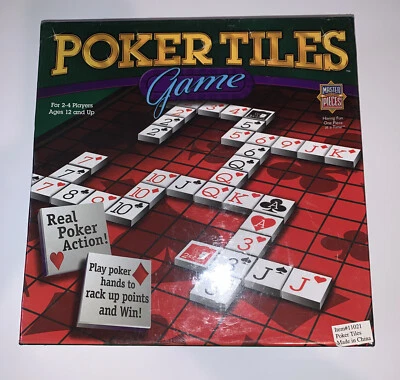 Poker Tiles Board Game 2005 MasterPieces Puzzle Co. **Brand New & Sealed In Box - Image 1 of 4