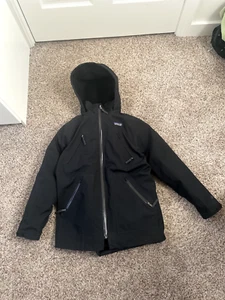 Patagonia Youth Ski jacket, Black, 3-in-1, Waterproof, Windproof. - Picture 1 of 6