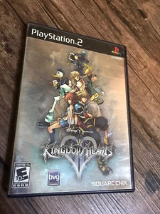 KINGDOM HEARTS II SONY PLAYSTATION 2 PS2 VIDEOGAME - Picture 1 of 4