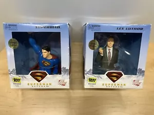 DC Direct Superman Returns Best Buy Exclusives 2 Figuras Edición Limitada Lex NUEVAS - Imagen 1 de 10