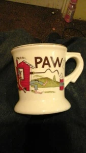 Vintage Hillbilly Collectible PAW Out House TNT Coffee Cup Mug Made in USA - Picture 1 of 4