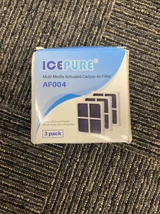 ICEPURE AF004 MULTI-MEDIA ACTIVATED CARBON AIR FILTER REPLACE 3pack - Picture 1 of 3