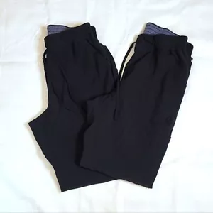 Scrubstar Lot Of 2 Black Scrub Pants Style WM04B121A Size Medium - Picture 1 of 8