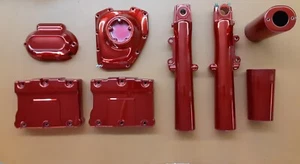 Harley-Davidson Candy Apple Red Twin Cam Set - Picture 1 of 6
