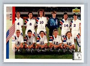 1994 Upper Deck World Cup Contenders English/Spanish #275 USA Women's Team