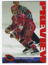1994-95 Classic Draft Picks Oleg Tverdovsky PREVIEW