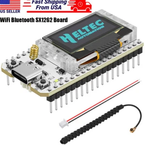 Meshtastic WiFi LoRa 32 USB Tipo-C ESP32 Bluetooth WIFI Placa de Desarrollo 0.96" - Imagen 1 de 9