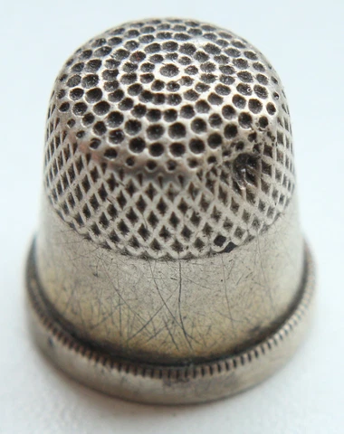 Antiquarian Silver Thimble 6.98 gram Cover
