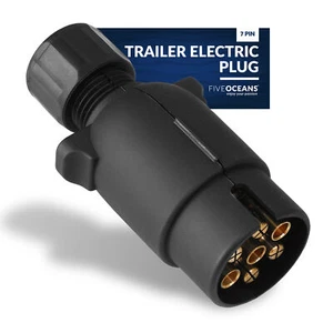 Adaptador de enchufe de remolque redondo de 7 vías Five Oceans - FO2354 - Imagen 1 de 7