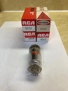 RCA and Raytheon 6GC5 Vacuum Tube - Picture 1 of 1