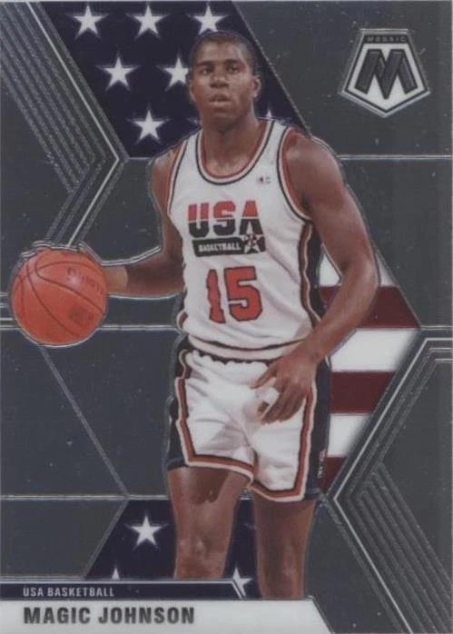 2019-20 Panini Mosaic - Magic Johnson #255