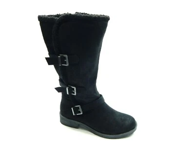 WHITE MOUNTAIN SANTELL BLACK WAXY WOMEN BOOTS SIZE 7 - Image 1 of 4