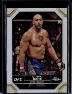 2024 Topps Chrome UFC CIRYL GANE Refractor #47 - Picture 1 of 2