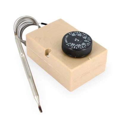 Termostato -30°+30° universale per frigo celle banchi frigo sonda 1,5 metri - Immagine 1 di 2