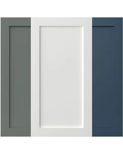 Unfinished Shaker Cabinet Doors and flat drawer front - Picture 1 of 5