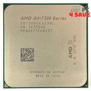 AMD A4-7300B Pro 3.80GHz 2-Core Socket FM2 Desktop CPU Processor AD730BOKA23HL - Picture 1 of 1