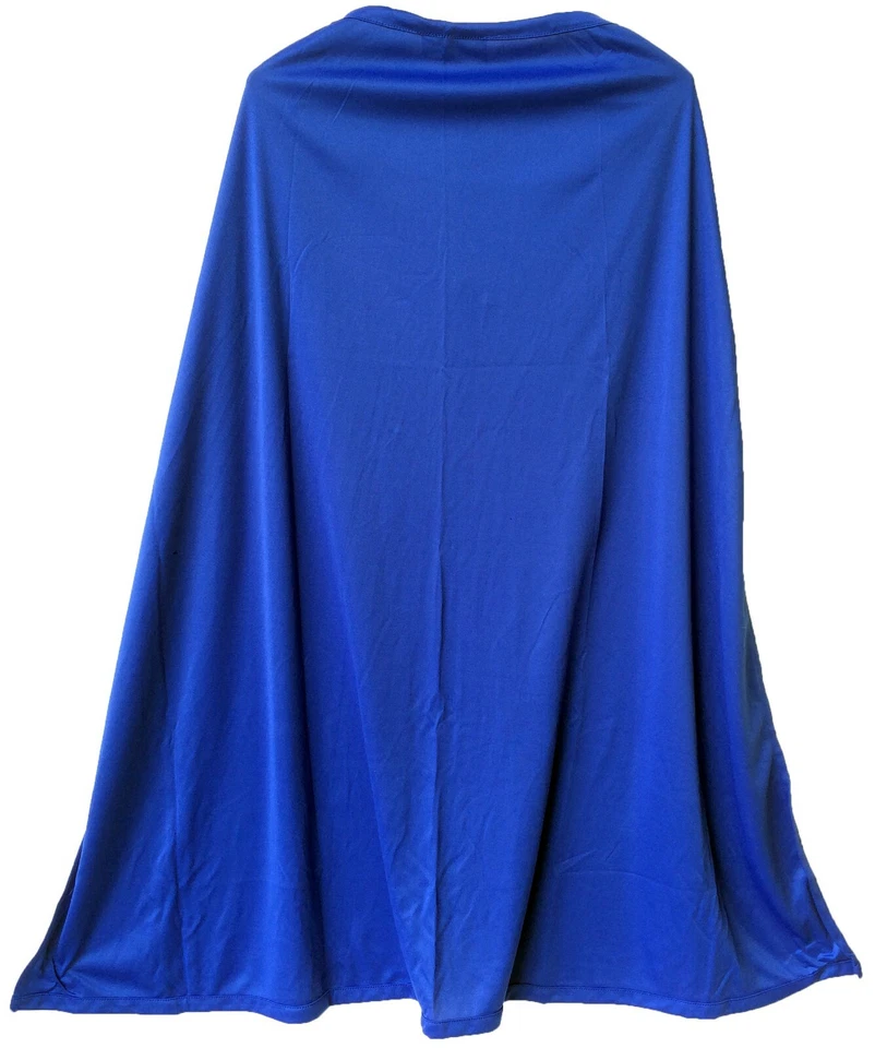NEW 40" Superhero Cape Costume Halloween Dress Up Party Cloak Mens Womens Colors - Image 1 of 1