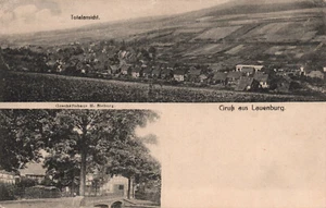 AK Lauenburg, Totalansicht, Geschäftshaus Sieburg, gel. 1920er? (Nr. 2365A08) - Bild 1 von 2