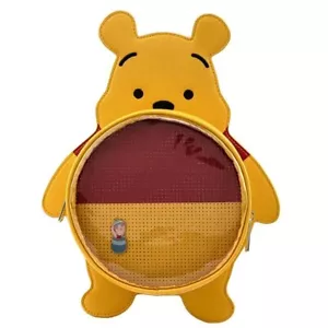 Winnie the Pooh - Pin Trader Backpack with Pin-LOUWDBK1452-LOUNGEFLY - Picture 1 of 1