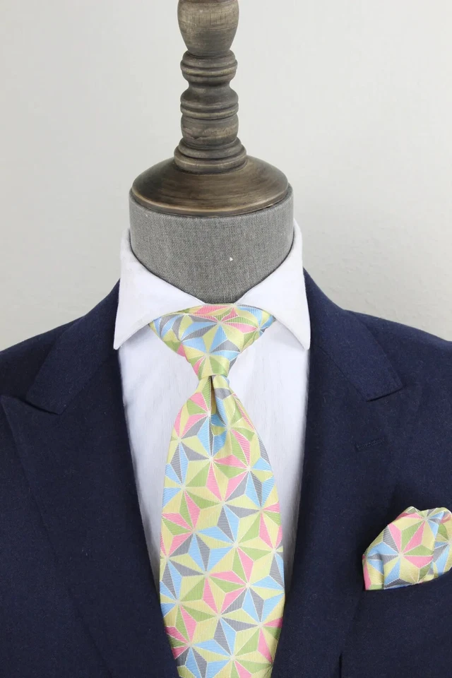 Isaiah - Corbata y pañuelo de seda Foto 1 de 1