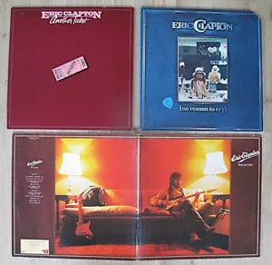 3x LP - ERIC CLAPTON "Another Ticket / Two Reasons To Cry / Backless"VG+ - Bild 1 von 1