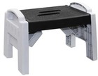 Strong & Durable Plastic Multi Purpose Easy Storage Foldable Folding Step Stool